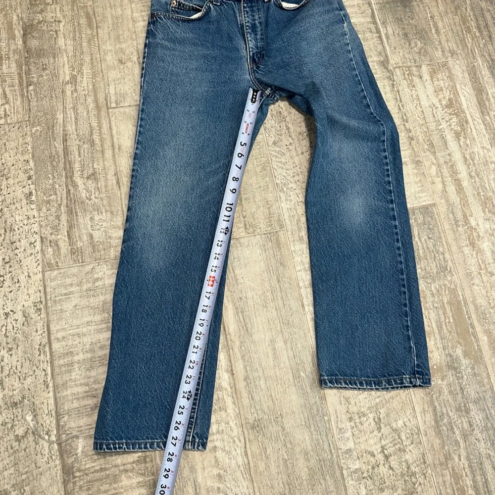 Vintage Levis 517 Orange Tab Jeans Mens 32x29 Medium Wash Straight Leg Denim